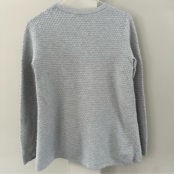 COS 100% COTTON GREY TEXTURED JUMPER, WOMENS XS - Picture 5 of 7